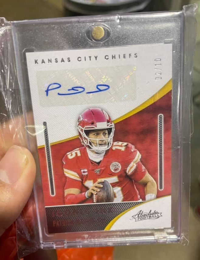 2020 Absolute Mahomes&nbsp;Auto