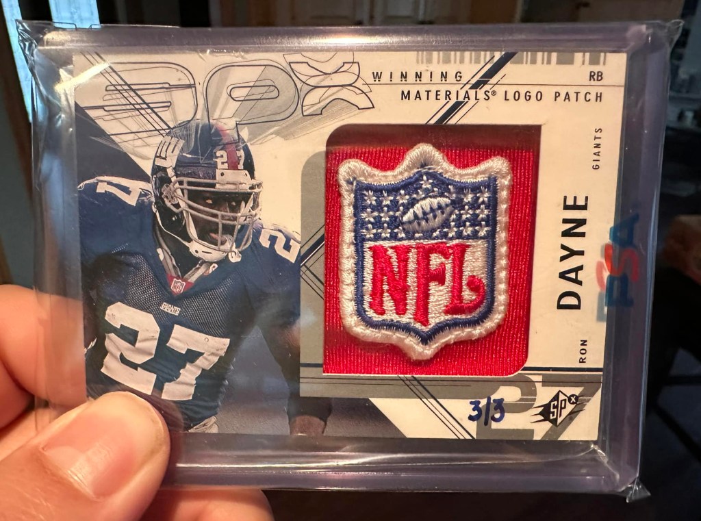 2002 SPX Winning Materials Logo Patch Ron&nbsp;Dayne