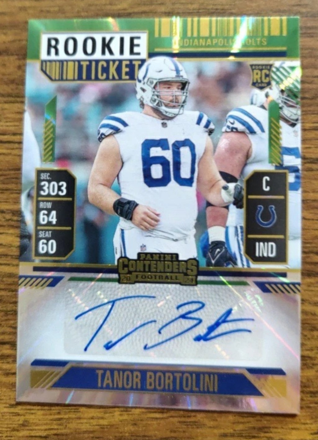 2024 Contenders Tanor Bortolini Rookie&nbsp;Ticket