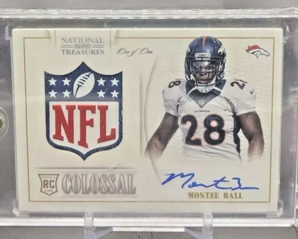 2014 National Treasures Montee Ball&nbsp;Shield