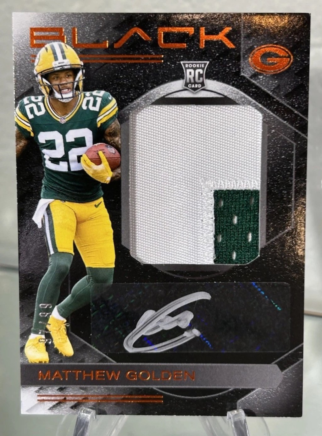 2025 Panini Black Matthew Golden&nbsp;RPA