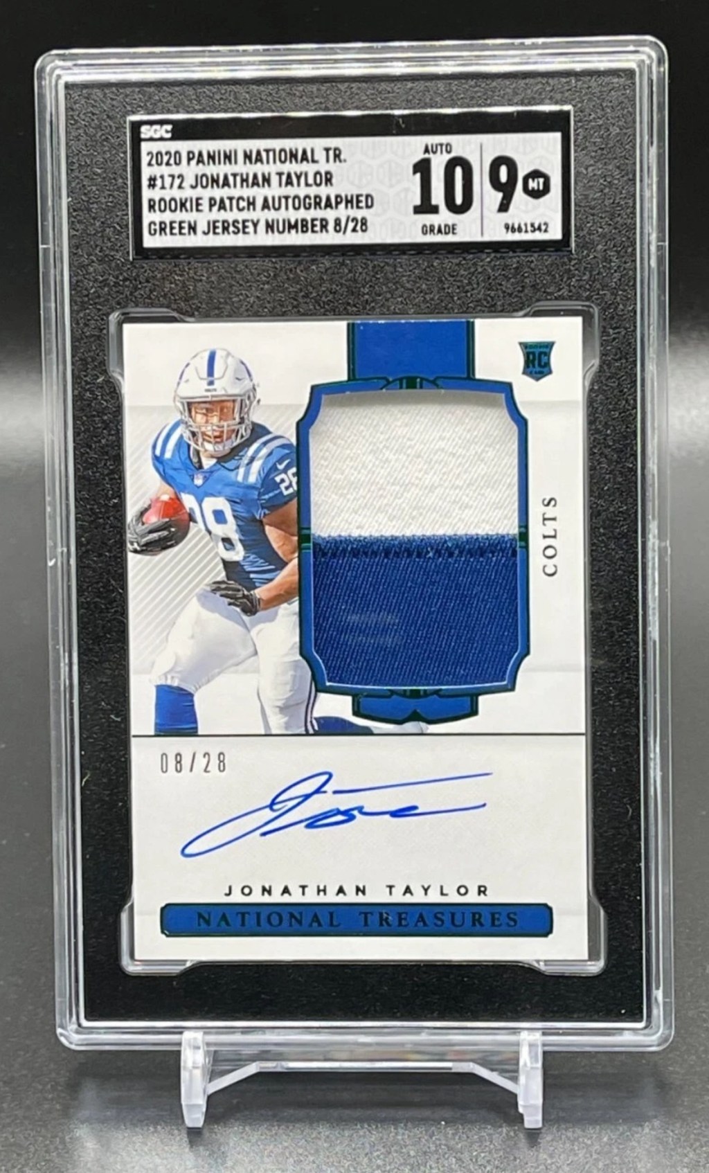 2020 National Treasures Jonathan Taylor True&nbsp;RPA
