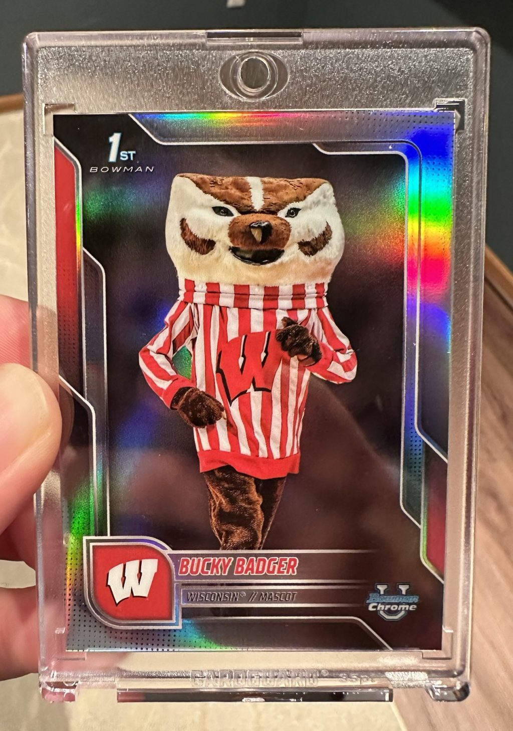 2025 Bowman Chrome U Bucky&nbsp;Badger